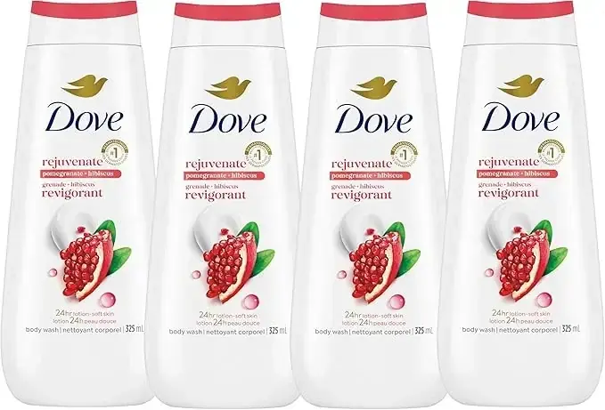Dove Rejuvenate Body Wash or 24hr LotionSoft