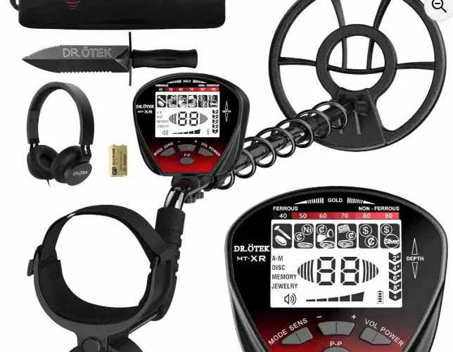 DR.ÖTEK Metal Detector for Adults Professional