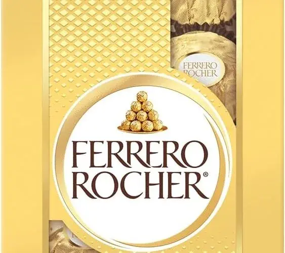 FERRERO ROCHER Fine Hazelnut Milk Chocolate Gift