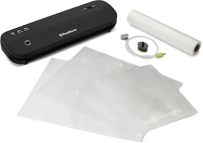 FoodSaver SpaceSaving Vacuum Sealer with Bags and