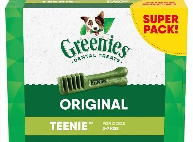 GREENIES Dog Treats Original Teenie Natural Dental