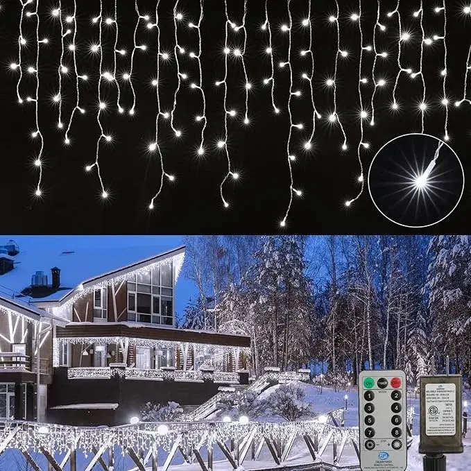 Icicle Lights Outdoor 40 FT 432