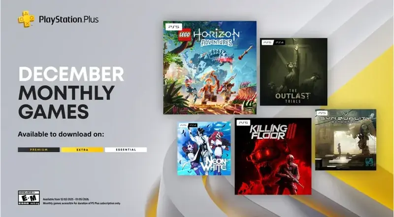 PlayStation Plus Canada December 2025 FREE Monthly Games: LEGO Horizon Adventures + More
