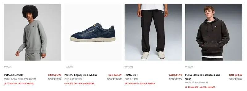 Puma Canada Black Friday Deals Sale 2025 *LIVE*: Save up to 50%