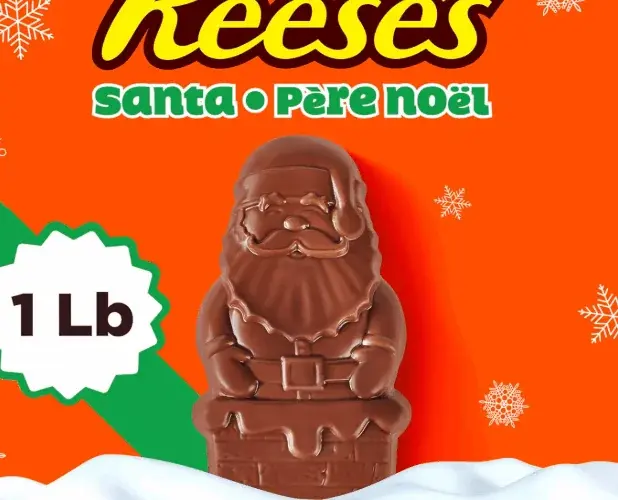 REESE’S Peanut Butter Giant Santa