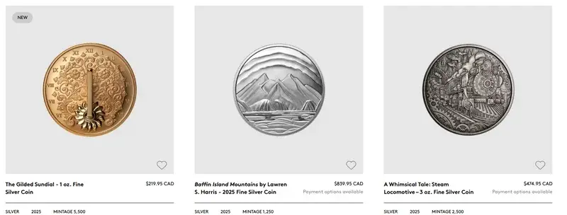 Royal Canadian Mint Black Friday Sale Deals 2025: Save up to $30