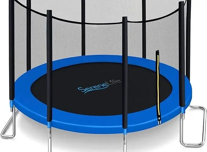 SereneLife 8FT 10FT 12 FT Trampoline Outdoor