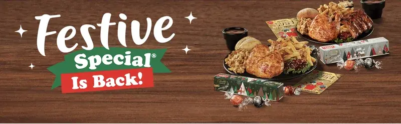 Swiss Chalet Canada Festive Special Season!
