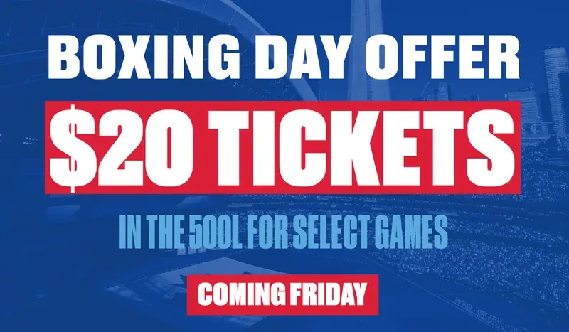 Toronto Blue Jays Boxing Day Offer: Get Select 500L Seats For Just $20