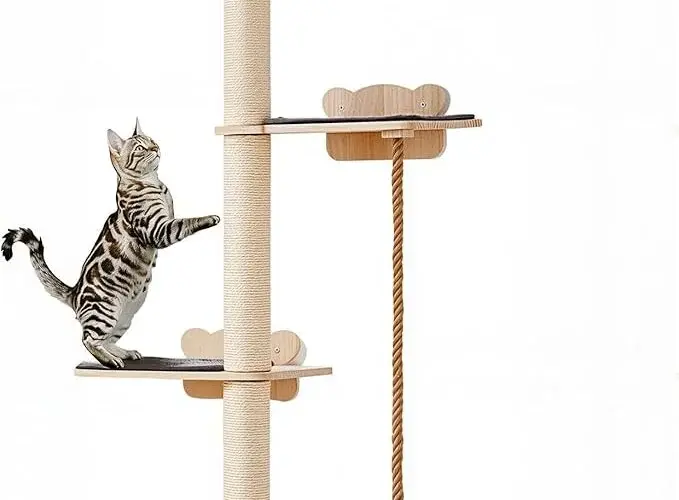 VEVOR 4 Tiers Tall Cat Tree