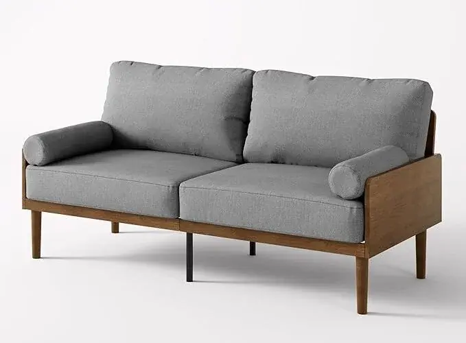 Zinus 68 Inch Sofa Denzel Bamboo