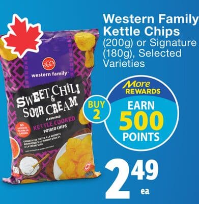 Western Family Kettle Chips