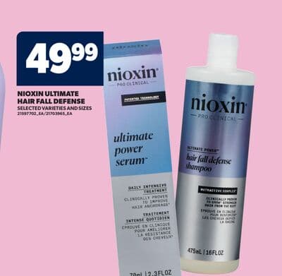 NIOXIN ULTIMATE HAIR FALL DEFENSE