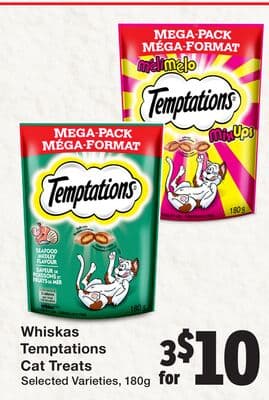 Whiskas Temptations Cat Treats