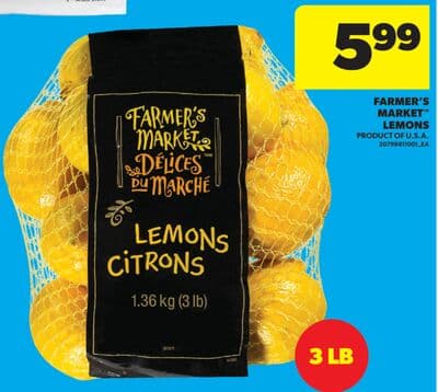 FARMER'S MARKET™ LEMONS