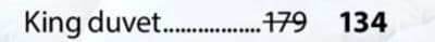 MALVIK King duvet