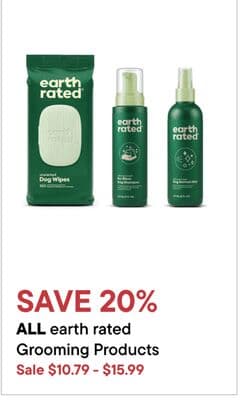 ALL earth rated Grooming Products