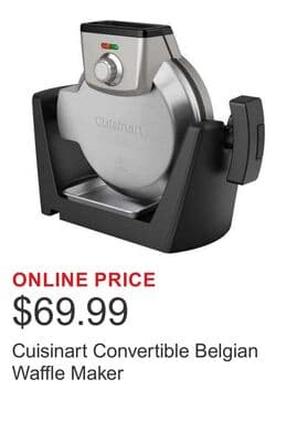 Cuisinart Convertible Belgian Waffle Maker