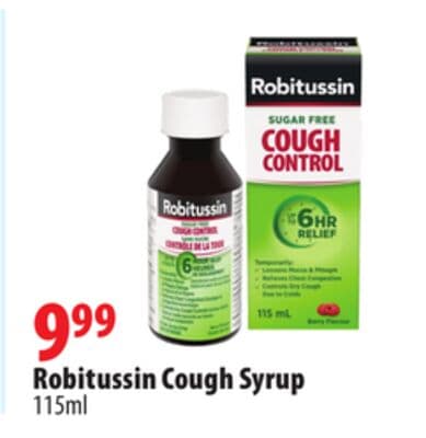 Robitussin Cough Syrup