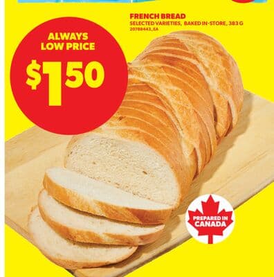 FRENCH BREAD, 383 G