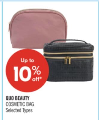 QUO BEAUTY COSMETIC BAG