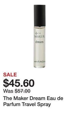 The Maker Dream Eau de Parfum Travel Spray