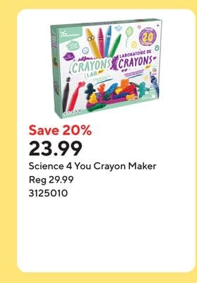 Science 4 You Crayon Maker