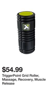 TriggerPoint Grid Roller, Massage, Recovery, Muscle Release
