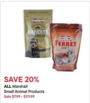 All Marshall Small Animal Products