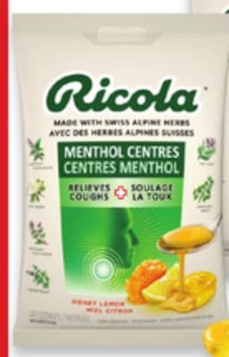 Ricola lozenges 34s