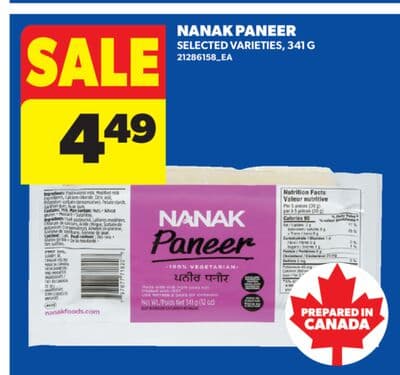 NANAK PANEER, 341 G