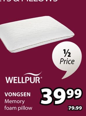 Wellpur Vongsen Memory foam pillow