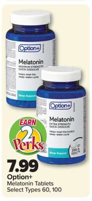 Option+ Melatonin Tablets