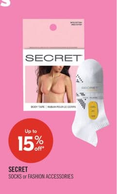 SECRET SOCKS or FASHION ACCESSORIES