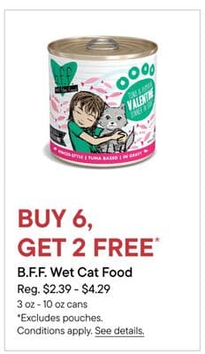 B. F. F. Wet Cat Food