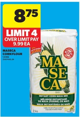 MASECA CORN FLOUR, 1.8 KG