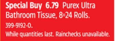 Purex Bathroom Tissue