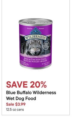 Blue Buffalo wilderness Wet Dog Food