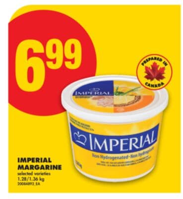 IMPERIAL MARGARINE, 1.28/1.36 kg