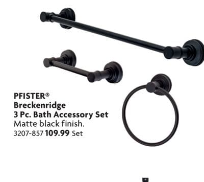 Breckenridge 3 Pc. Bath Accessory Set