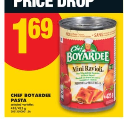 CHEF BOYARDEE PASTA, 418/425 g
