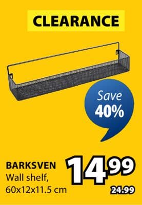 BARKSVEN Wall shelf