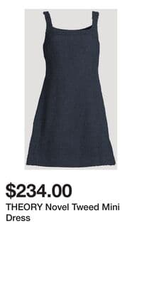 THEORY Novel Tweed Mini Dress