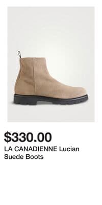 LA CANADIENNE Lucian Suede Boots