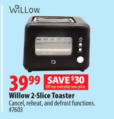 Willow 2-Slice Toaster