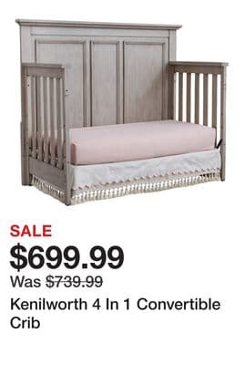 Kenilworth 4 In 1 Convertible Crib