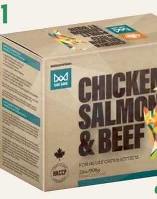 Big Country Raw Fare Game Chicken & Salmon Cat Food