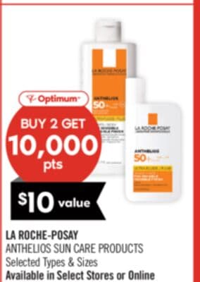 LA ROCHE-POSAY ANTHELIOS SUN CARE PRODUCTS