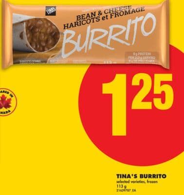 TINA'S BURRITO, 113 G