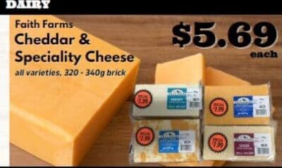 Speciality Cheese
